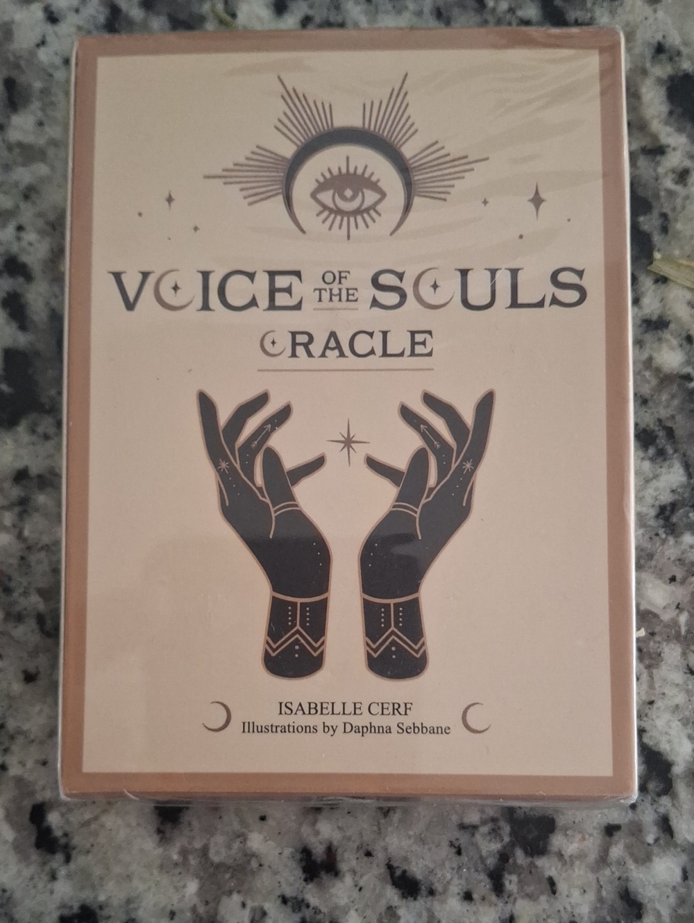 Voice of the Souls Oracle Deck - Beige and Black